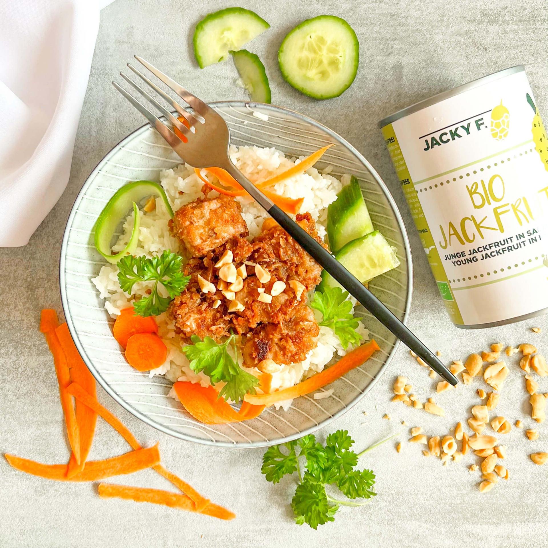 Easy Jackfruit in Peanut Sauce (Quick Dinner)cover